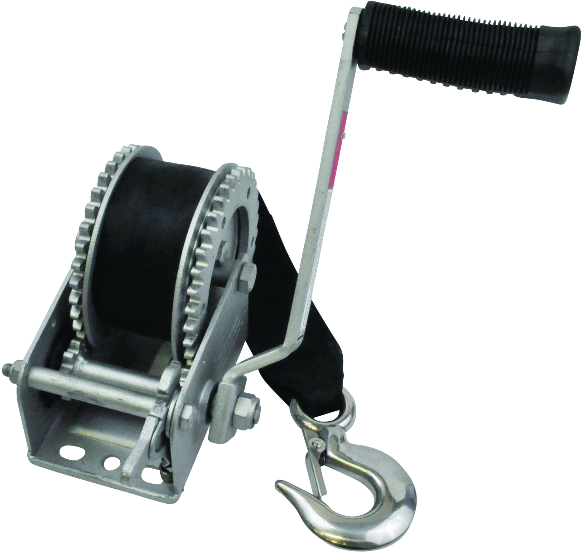 SeaSense 50017965 Dual Drive Trailer Winch 2000 lb Capacity with Strap