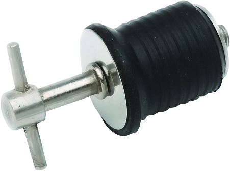 SeaSense 50032172 Twist Drain Plug 1 Inch Stainless Steel