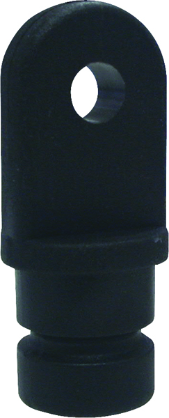 SeaSense 50061226 Tube End Fitting Inside Eye 3/4" Black