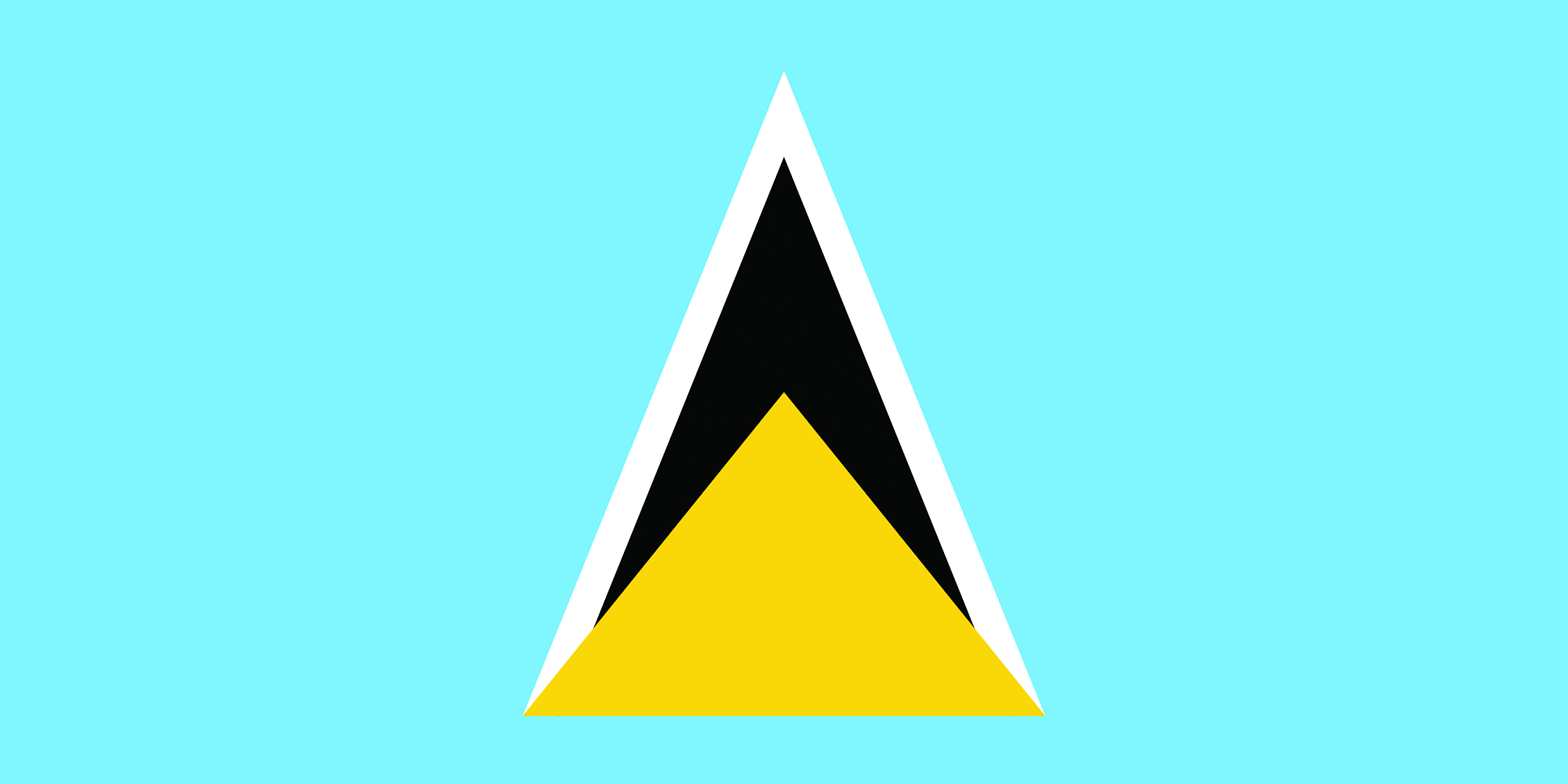 SeaSense 50071082 St. Lucia Country Flag 12" x 18"