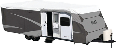 Adco Products 36847 Designer Series Windproof Travel Trailer Cover 34'1"-37'