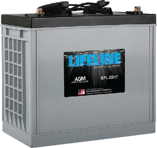 Batteries GPL30HT Lifeline AGM Deep Cycle Battery 12 Volt Marine RV