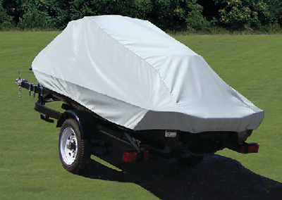 Carver Covers 4003F-10 Poly-Flex II Styled-to-Fit PWC Cover 2-3 Seater Grey
