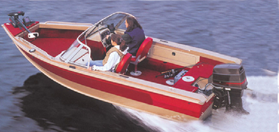 Carver Covers 72319F10 Styled-to-Fit Boat Cover with Windshield & Trolling Motor