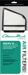 Coast Dist Sys (coleman Air) 84303801 Replacement Air Filter Set for Coleman-Mach Ducted Ceiling Assemblies