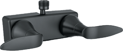 Dura Faucet DF-SA100LH-MB RV Shower Faucet Valve Diverter with Winged Levers Matte Black