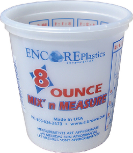 Encore 1000873 Multi Measure Mixing Cup 8 oz