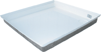 Icon 00460 RV Shower Pan 27x24x4 Colonial White