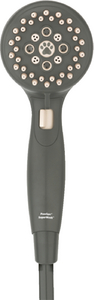 Oxygenics 70862 Pawspa Superwash Pet Shower Sprayer 5 Spray Settings Gray