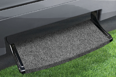 Prest-O-Fit 20383 Outrigger Radius XT Step Rug - Coastal Gray