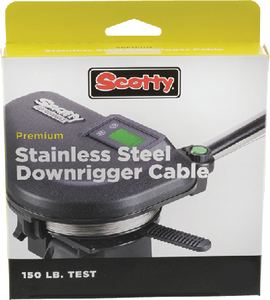 Scotty Downriggers 1001S Premium Stainless Steel Downrigger Cable 300ft 150lb Test