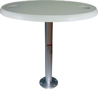 Springfield Marine 1690206 Stowable Oval Table Package with Recessed Mount