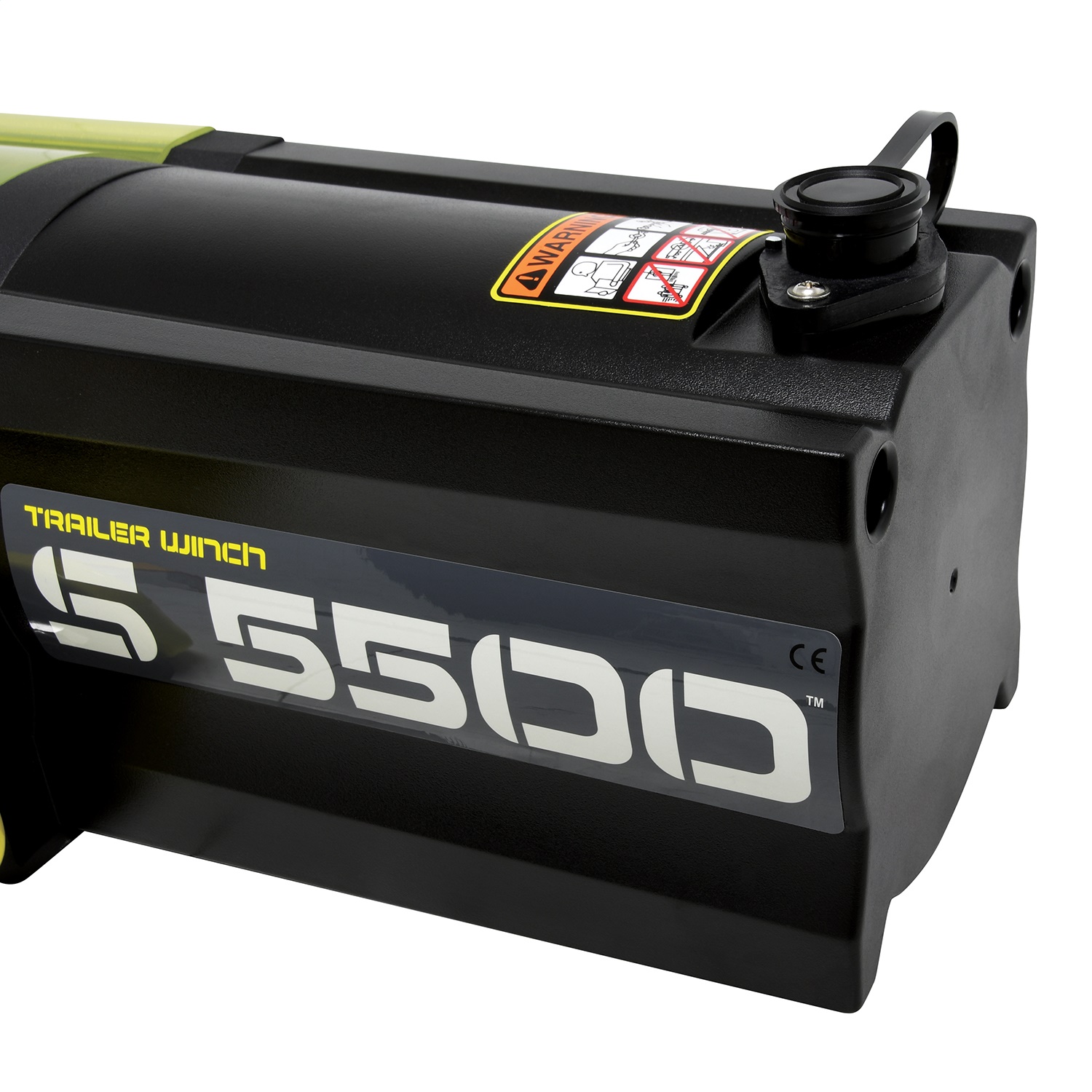 Picture of Superwinch 1455201 S5500 Series Synthetic Rope Trailer Winch 5500 lbs