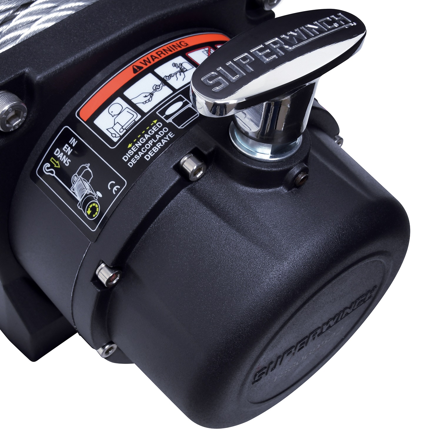 Picture of Superwinch 1511200 Tiger Shark 11500 lb Electric Winch