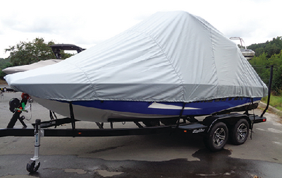 Carver Covers 82124S11 Wakeboard Tower Boat Cover for 24' Ski Boats