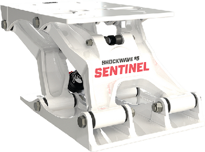 Shock Wave SW07823W S5 Sentinel Marine Suspension Seat Module White
