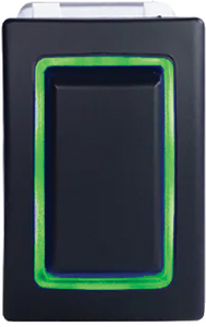 Sierra RK40650G DPST Rocker Switch with Green Halo Illumination