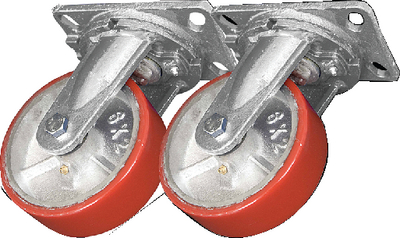 Ultra-Fab 48-979012 Ultra Swivel Skid Wheel 5 Inch Trailer Jack Caster Set