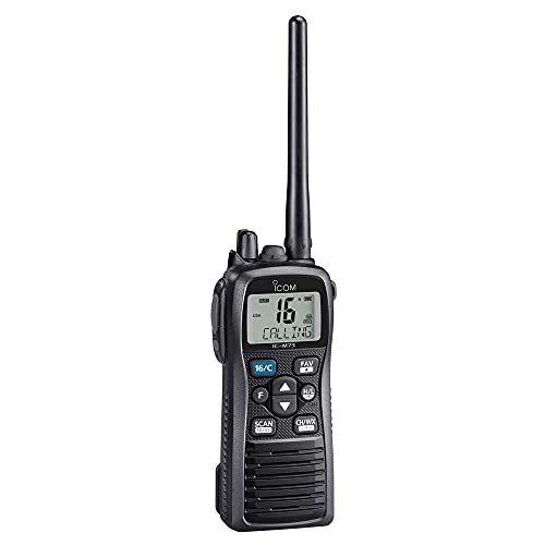 Icom M73 61 USA Submersible Handheld VHF Marine Radio