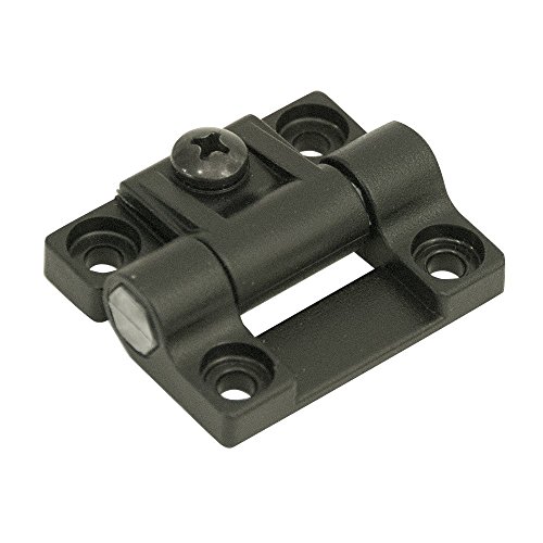 Southco E6-10-301-20 Adjustable Torque Position Control Hinge 1.69" Acetal Copolymer Black