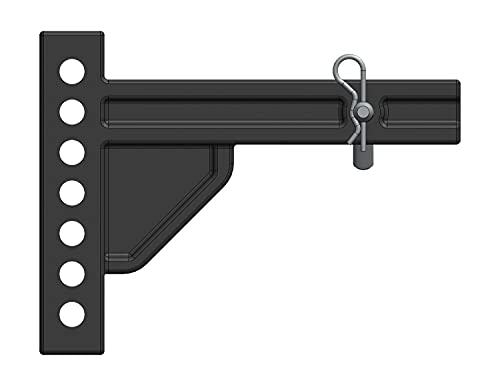 Blue Ox BXW4036 TrackPro 7-Hole Adjustable Hitch Shank