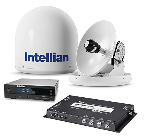 Intellian B4-209DN i2 Ku-Band Marine Satellite TV Antenna System with 13" Reflector