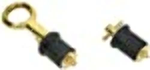 Whitecap Industries S-0290C Brass Bailer Plug 1 Inch Screw Type