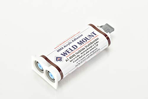 Weldmount 8040 No Slide Acrylic Adhesive Metal Bonder