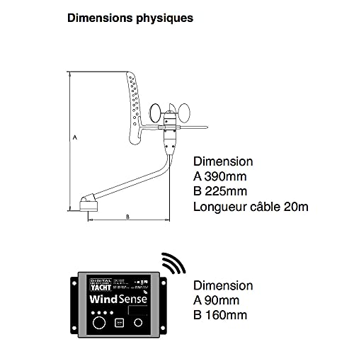 Digital Yacht ZDIGWS WindSense WiFi Wireless Wind System