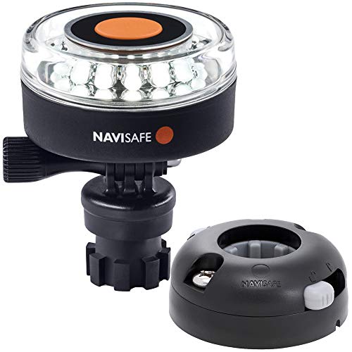 Navisafe 040KIT7 360 Degree LED Navigation Light Kit with Horizontal Mount White 2NM