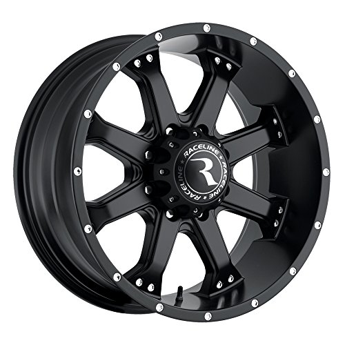 Picture of Raceline Wheels 991B-29081+18 Assault 20x9 Black Wheel 8x170mm -12mm Offset
