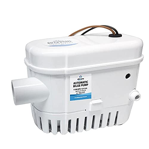 Albin 01-04-018 Automatic Bilge Pump 1100 GPH 12V