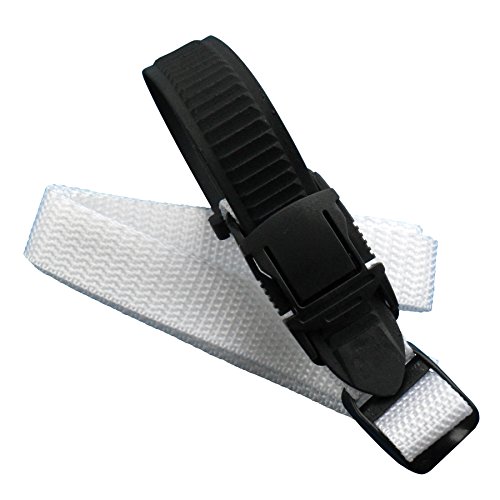 Dock Edge DE91500F Fender Lok Kwik Adjust Ratchet Strap White