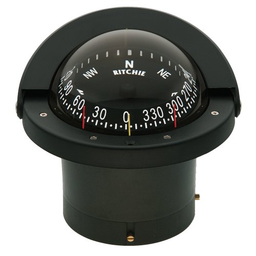 Ritchie Navigation FN203 Navigator Flush Mount Marine Compass with Combi Dial