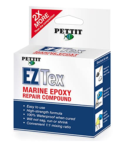 Pettit Paint 710010 EZ-Tex Epoxy Repair Compound 16 oz