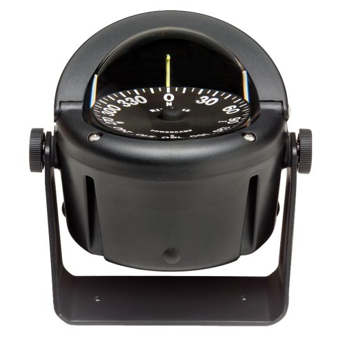 Ritchie Navigation HB740 Helmsman Bracket Mount Compass 3-3/4" Flat Dial Black