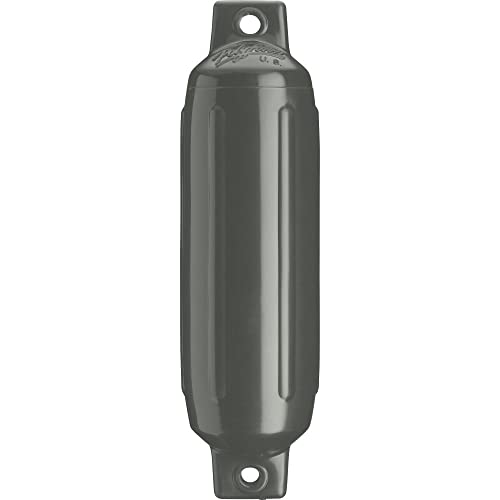 Polyform G-6-GRAPHITE G-Series Twin Eye Boat Fender 11" x 30" Graphite