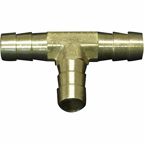Helix Racing Products 0531460 Brass 3-Way Hose Splicer 1/4"