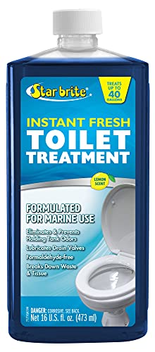 Starbrite 071716 Instant Fresh Toilet Treatment Lemon Scent Pint