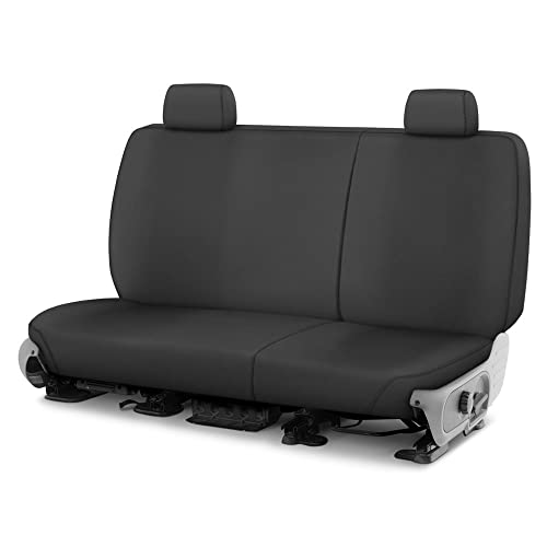 Covercraft SS8489PCCH Polycotton Seatsaver Custom Second Row Seat Cover - Charcoal