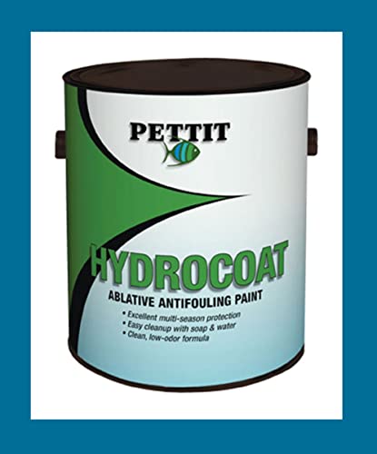 Pettit Paint 1124006 Hydrocoat 1240G Water-Based Ablative Bottom Paint Blue Gallon