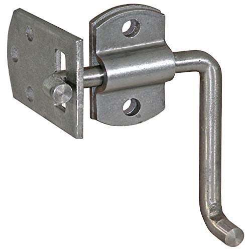 Buyers B2589B Security Corner Latch Plain Finish Carbon Steel