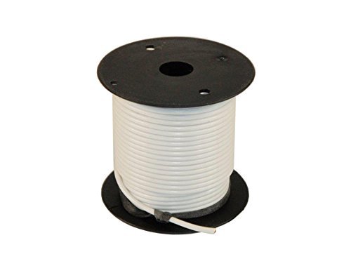 Picture of Wire 02409 14 Gauge Primary Wire 100 ft White Spool