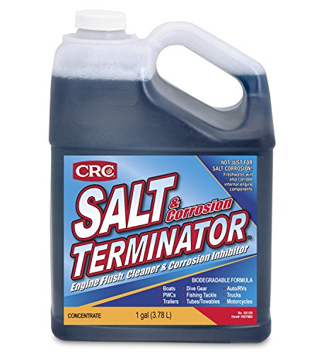 CRC Industries 1007968 Salt Terminator Engine Flush Cleaner and Corrosion Inhibitor 1 Gallon