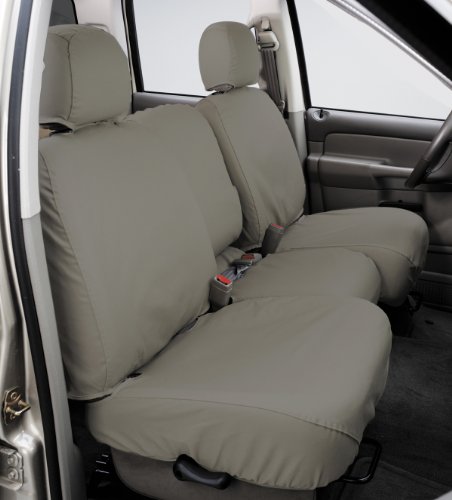 Picture of Covercraft SS7454PCCT Seatsaver Second Row Custom Seat Cover Polycotton Misty Grey