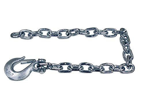 Buyers BSC3835 Safety Chain 3/8" x 35" with Forged Slip Hook