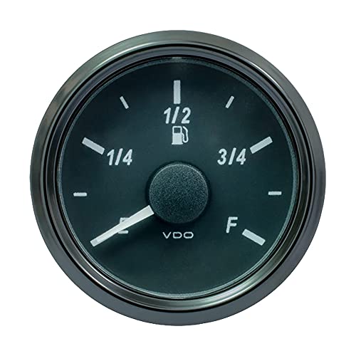 VDO Gauges A2C3833130030 SingleViu 52mm Fuel Level Gauge 0-90 Ohm