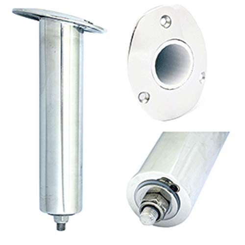 Tigress 88524 Swivel Base Gunnel Rod Holder 15Â° Oval Head 10-1/2"