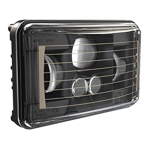 J.W. Speaker 0552651 4x6 LED Low Beam Headlight with Heated Lens