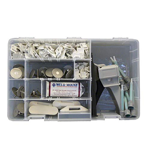 Weldmount 1001003 Executive Adhesive & Fastener Kit with AT-8040 Multi Bonder